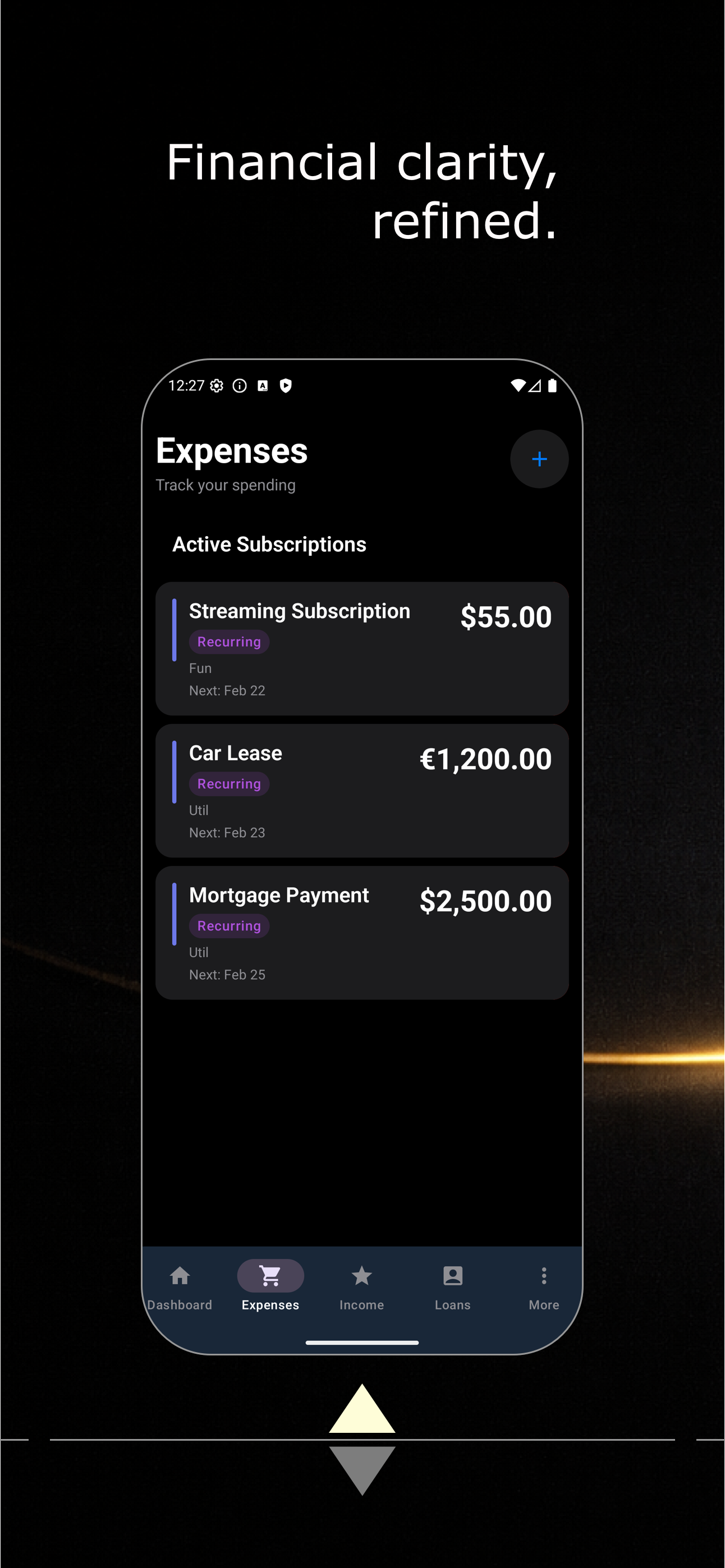 Ypsilon Android - Payment Details